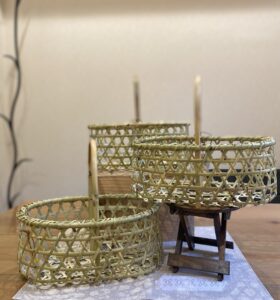 津軽竹籠お風呂かご