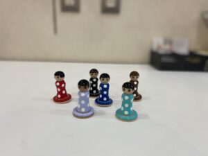 こけス工房ドット柄